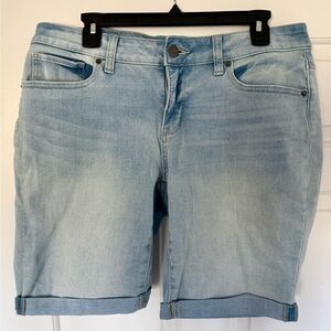 Time and Tru Light Blue Denim Shorts